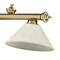 Z-Lite Cordon 3 Light Billiard, Rubbed Brass & Golden Mottle 2306-3RB-AGM14 - alternate 6